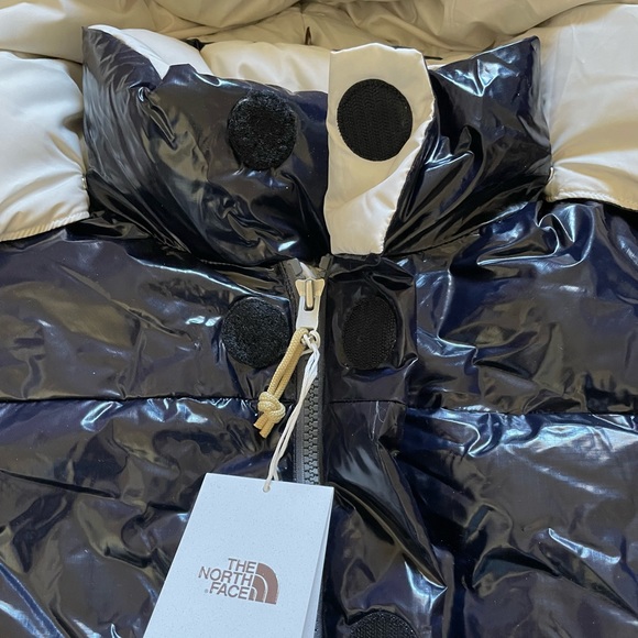 The North Face Men’s Brown Label Ripstop Down Parka In Aviator Navy - Picture 4 of 12